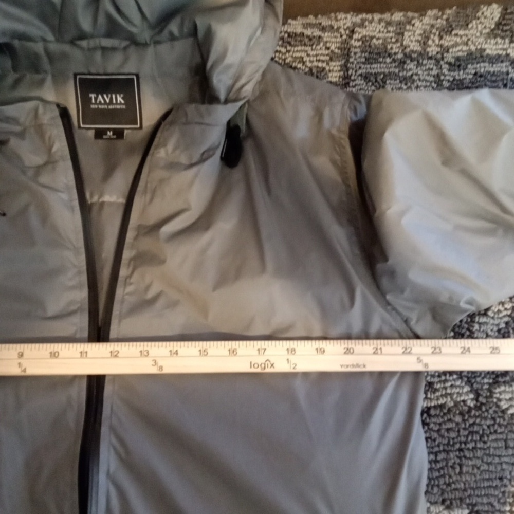 Tavik Long Sleeve Full Zip Mens Jacket Winter Gray Size Medium - Picture 8 of 9